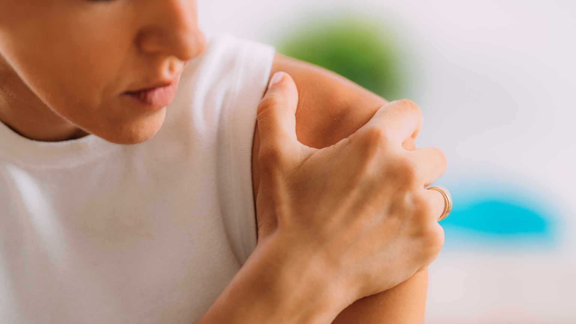 Operación de luxación de hombro