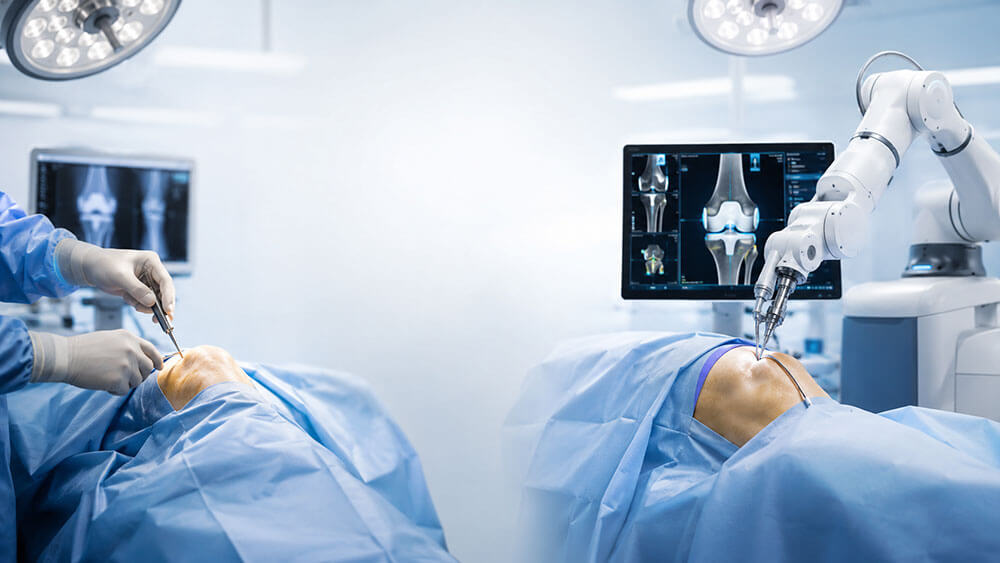 Diferencias entre cirugia tradicional y cirugia robotica de rodilla
